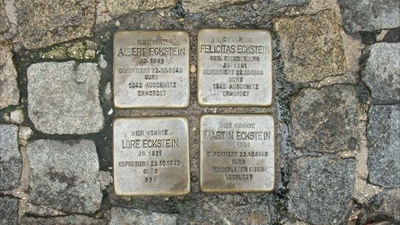 Foto der Stolpersteine