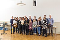 Gruppenbild der Examinierten des Studienjahres 2019