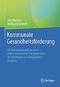 Buchcover der Publikation "Kommunale Gesundheitsförderung"