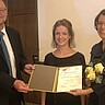 Sara Feser bei der Verleihung 2021.