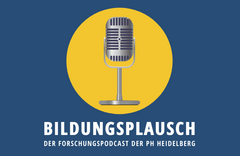 Das Symbolbild zeigt das Bildungsplausch-Logo. Copyright: PH Heidelberg