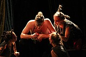 Szene aus dem Stück "Sommernachtstraum"