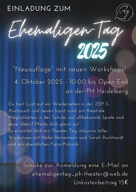 Flyer für ehemaligentag