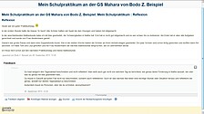 Beispielbild von einem schlechten Feedback und einer schlechten Reflexion