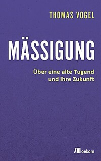 Cover des Buches "Mässigung".
