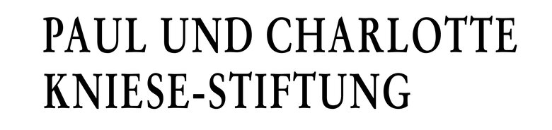 Logo Paul und Charlotte Kniese-Stiftung