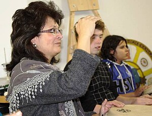 Wessela Kostowa-Giesecke beim Workshop