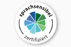 Das Bild zeigt das Logo von "Sprachsensibel".