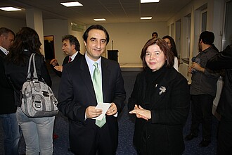 Serhat Aksen, Generalkonsul der Türkei; Prof. Dr, Havva Engin