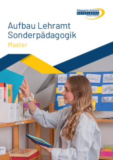 Flyer Aufbau MA Ed. Sonderpädagogik