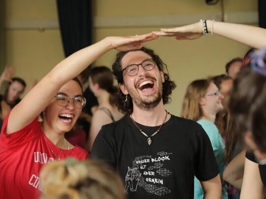 Theaterspiel beim Kompakttag in der Zep3