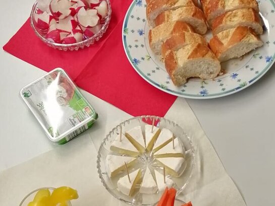 Buffet beim Offenen Café