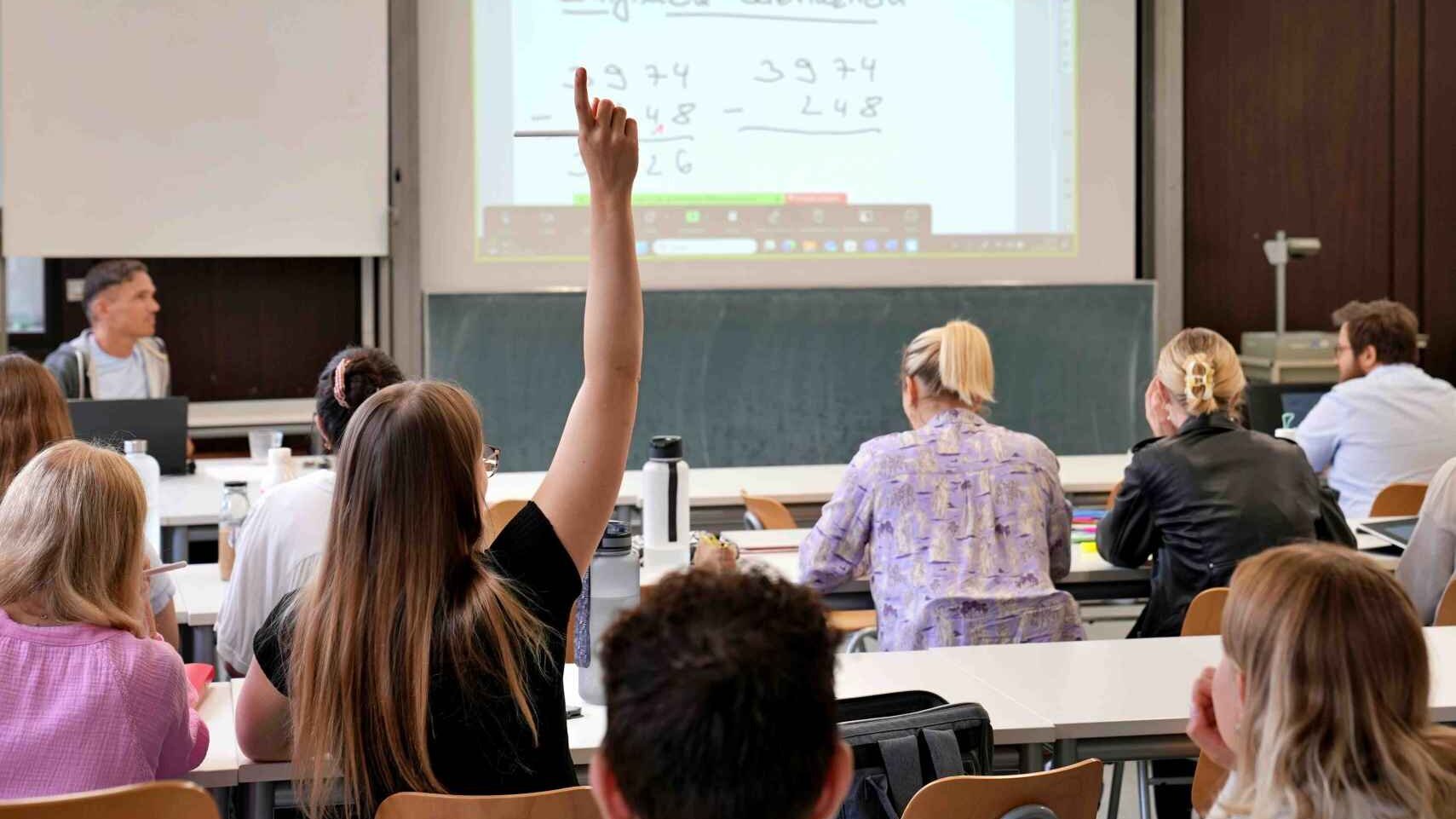 Studierende im Semianr