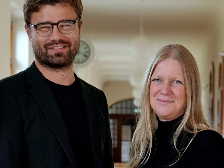 Gruppenbild von Jan-Henning Ehm und Steffi Sachse