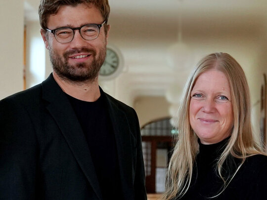 Gruppenbild von Jan-Henning Ehm und Steffi Sachse