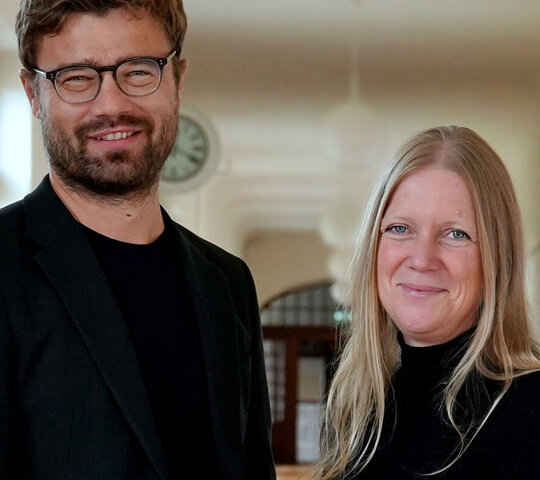 Gruppenbild von Jan-Henning Ehm und Steffi Sachse