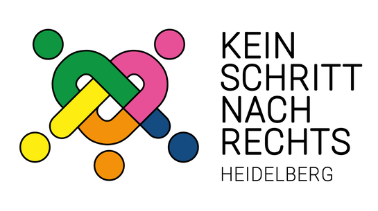 Logo des Bündnis Kein Schritt nach Rechts Heidelberg