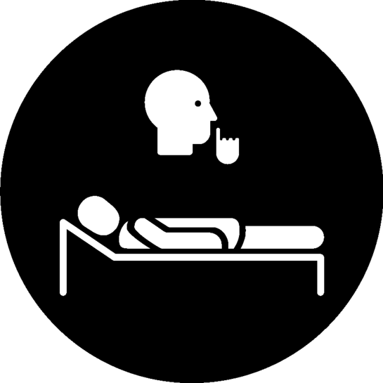 Piktogramm Rückzugsraum