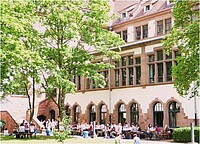 Innenhof vom Altbau der PH