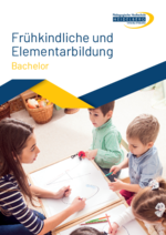 Flyer B.A. Frühkindliche und Elementarbildung (Kindheitspädagogik)