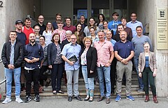 Gruppenbild der Teilnehmer vom Zweiter Tag der digitalen Bildung am staatlichen Seminar für Aus- und Fortbildung.