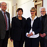 (c) Pädagogische Hochschule Heidelberg Vier Personen beim Auftakt der Stiftungsprofessur Taubblind.