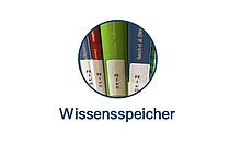 Linkgrafik zur Website "Wissensspeicher"