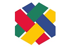 Das Bild zeigt das Logo vom Verbundprojekt SHUFFLE. Es gibt vier Stränge in den Farben rot, grün, blau und gelb. Diese sind miteinander verwoben. Copyright Pädagogische Hochschule Heidelberg