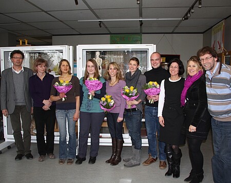 Preisträgerinnen 2011 im Fach Sachunterricht