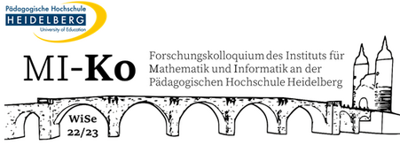 Logo der MI-Ko. Alte Brücke Heidelberg - gezeichnet.