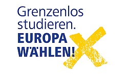  Logo von: Grenzenlos studieren. Europa wählen!.