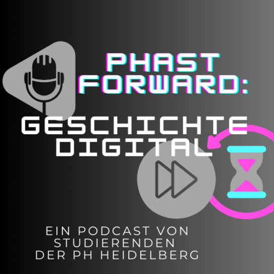 Podcastlogo des Geschichtspodacst: Geschichte digital der Pädagogischen Hochschule Heidelberg.