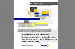 Dies zeigt das Cover des Buches im blau-gelben PH-Heidelberg-Design.