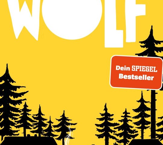 Buchcover zum Kinderroman "Wolf"