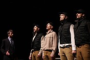 Szene aus dem Stück "Huelga" (2014)