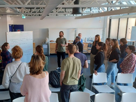Aufnahme von dem Treffen der Klimaschutzmanager*innen von baden-württembergischen Hochschulen 