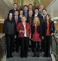 Die Preisträger mit Theresia Bauer