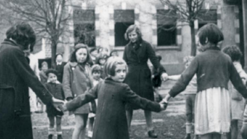 Foto der spielenden Kinder