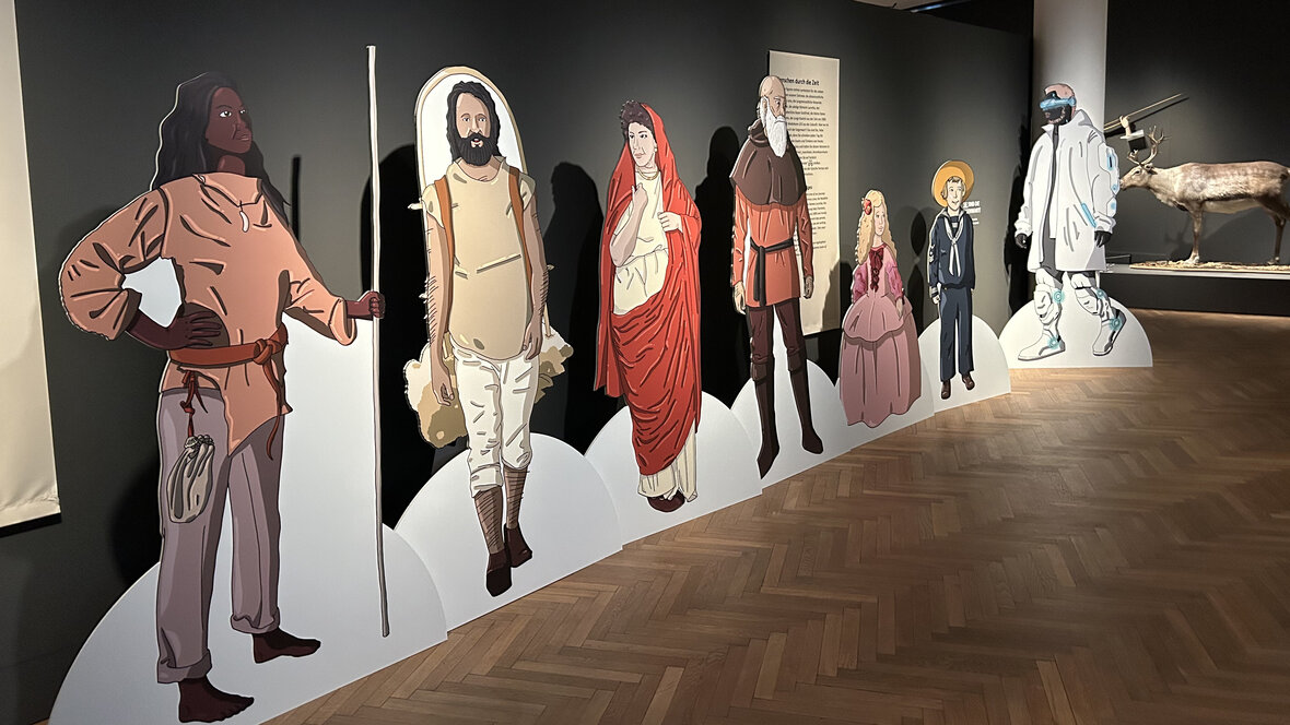 Foto eines Aufstellers