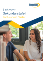 Flyer MA Ed. Sekundarstufe