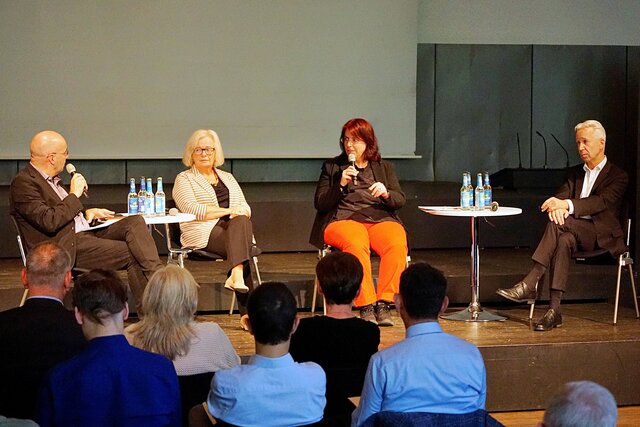 Das Podium beim 1. HbG