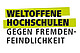 Logo der Weltoffenen Hochschulen gegen Fremdenfeindlichkeit. Externer Link zur Seite der Hochschulrektorkonferenz.
