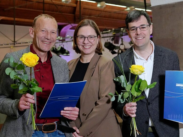 Manfred Seidenfuß, Marita Friesen und Andreas Spiziali 