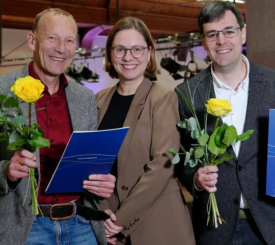 Manfred Seidenfuß, Marita Friesen und Andreas Spiziali 