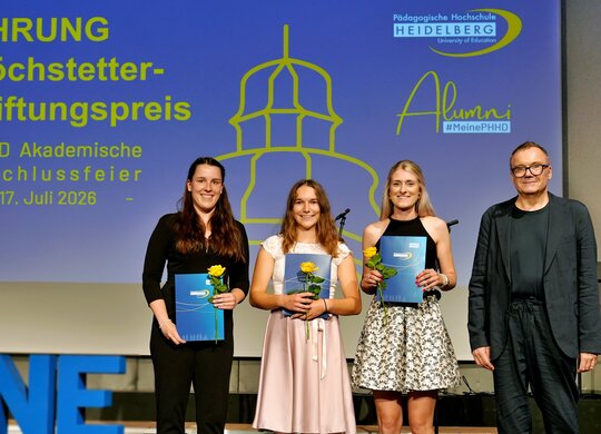 Das Foto zeigt die Preisverleihung des Höchstetter-Stiftungspreis im Juli 2026
