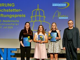 Das Foto zeigt die Preisverleihung des Höchstetter-Stiftungspreis im Juli 2026