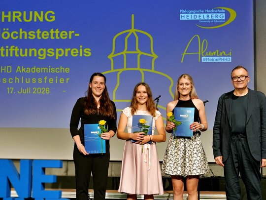 Das Foto zeigt die Preisverleihung des Höchstetter-Stiftungspreis im Juli 2026