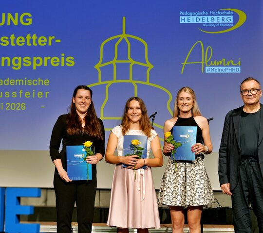 Das Foto zeigt die Preisverleihung des Höchstetter-Stiftungspreis im Juli 2026