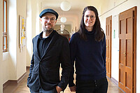 Bild von Dimitry Okropirizde (links) und Tanja Greulich (rechts)