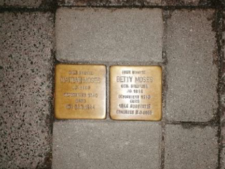 Foto der Stolpersteine